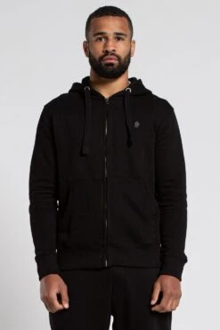 French Connection Cotton Blend Zip Hoody