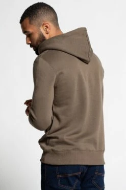 French Connection Cotton Blend Hoody -Joe Browns Store m195537047960 khaki xl 2