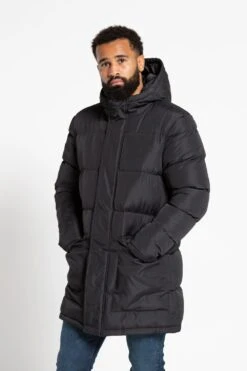 French Connection Hooded Parka Longline Jacket -Joe Browns Store m195537163639 black xl 2