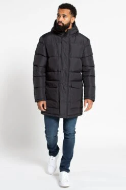 French Connection Hooded Parka Longline Jacket -Joe Browns Store m195537163639 black xl 3