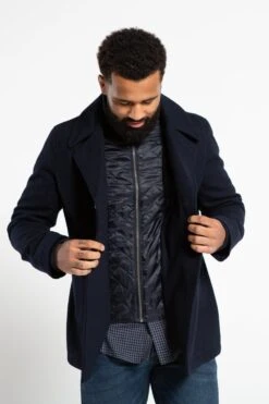 French Connection Double Breasted Pea Coat -Joe Browns Store m195537255822 navy xl 5