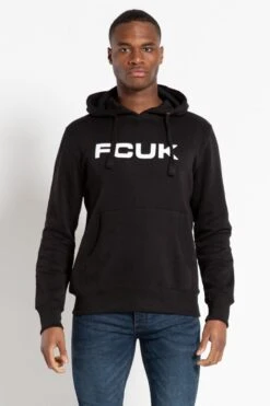 French Connection Cotton Blend FCUK Hoody -Joe Browns Store m195537269201 black xl 4