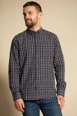 French Connection Cotton Long Sleeve Check Shirt