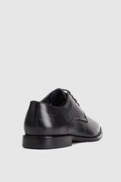 Base London 'Marley' Waxy Leather Derby Shoes 10 Base London 'Marley' Waxy Leather Derby Shoes -Joe Browns Store m5038538272083 black xl 2