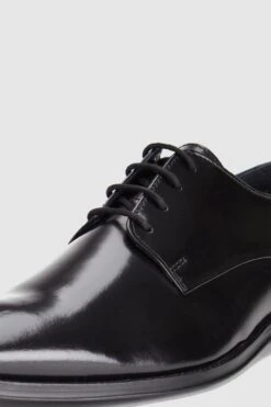 Base London 'Marley' Leather Derby Shoes -Joe Browns Store m5038538272199 black xl 5