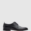 Base London 'Gates' Smart Leather Derby Shoe -Joe Browns Store m5038538300502 black xl