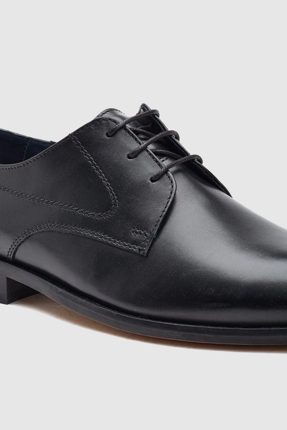 Base London 'Gates' Smart Leather Derby Shoe 8 Base London 'Gates' Smart Leather Derby Shoe - Image 6