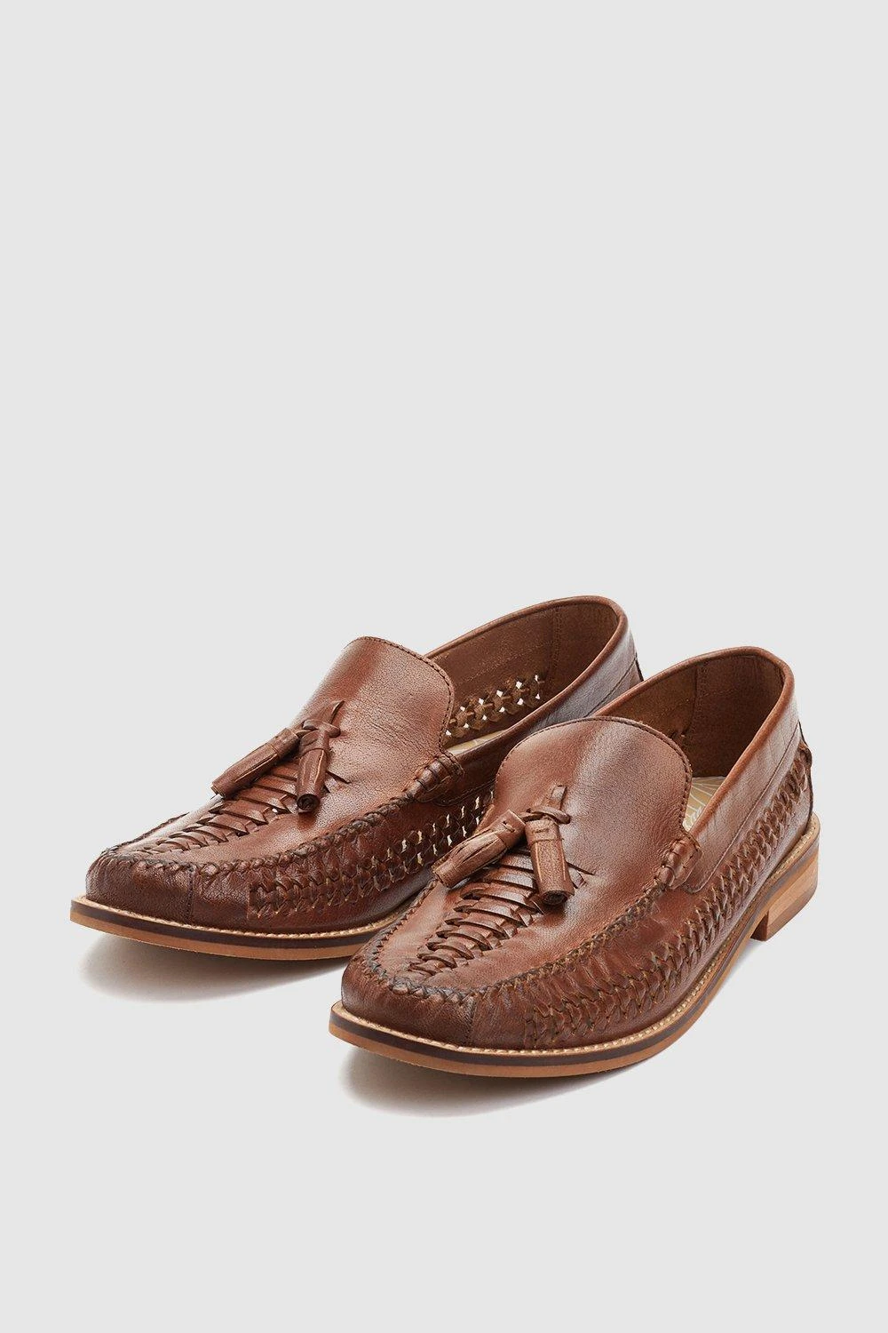 Base London 'Bellini' Leather Weave Loafer 4 Base London 'Bellini' Leather Weave Loafer - Image 2