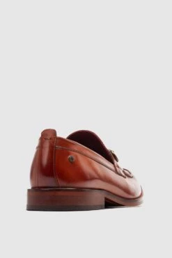 Base London 'Coda' Formal Leather Buckle Loafer 10 Base London 'Coda' Formal Leather Buckle Loafer -Joe Browns Store m5038538306757 tan xl 2