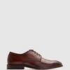 Base London 'Keaton' Formal Leather Derby Shoe -Joe Browns Store m5038538310235 brown xl