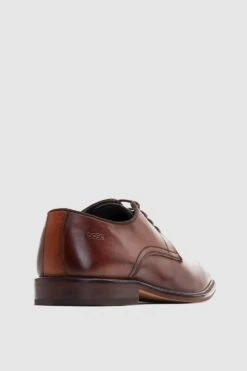 Base London 'Keaton' Formal Leather Derby Shoe -Joe Browns Store m5038538310235 brown xl 2