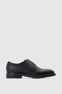 Base London Tatra' Pull Up Leather Derby Shoe