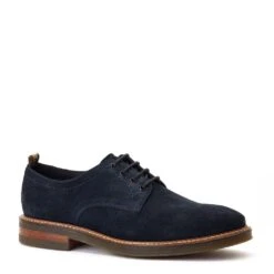 Base London 'Tatra' Suede Derby Shoe -Joe Browns Store m5038538321996 navy xl 2