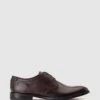 Base London 'Bertie' Leather Derby Shoe -Joe Browns Store m5038538324577 brown xl