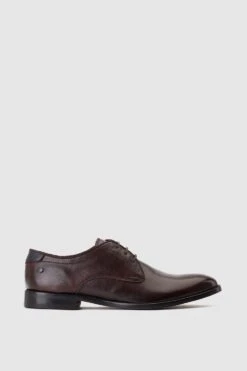 Base London 'Bertie' Leather Derby Shoe