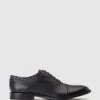Base London 'Crane' Leather Toe Cap Oxford Shoe -Joe Browns Store m5038538324782 black xl