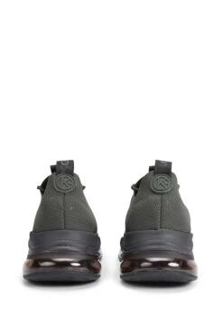 KG Kurt Geiger 'Kairo Knit Lace' Fabric Trainers 8 KG Kurt Geiger 'Kairo Knit Lace' Fabric Trainers -Joe Browns Store m5045653312983 khaki xl 2