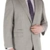 Sharkskin Suit Jacket -Joe Browns Store m5052497469643 light20grey xl