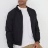 BRAVE SOUL 'Sanjay' Bomber Jacket 1 BRAVE SOUL 'Sanjay' Bomber Jacket -Joe Browns Store m5054072601042 black xl