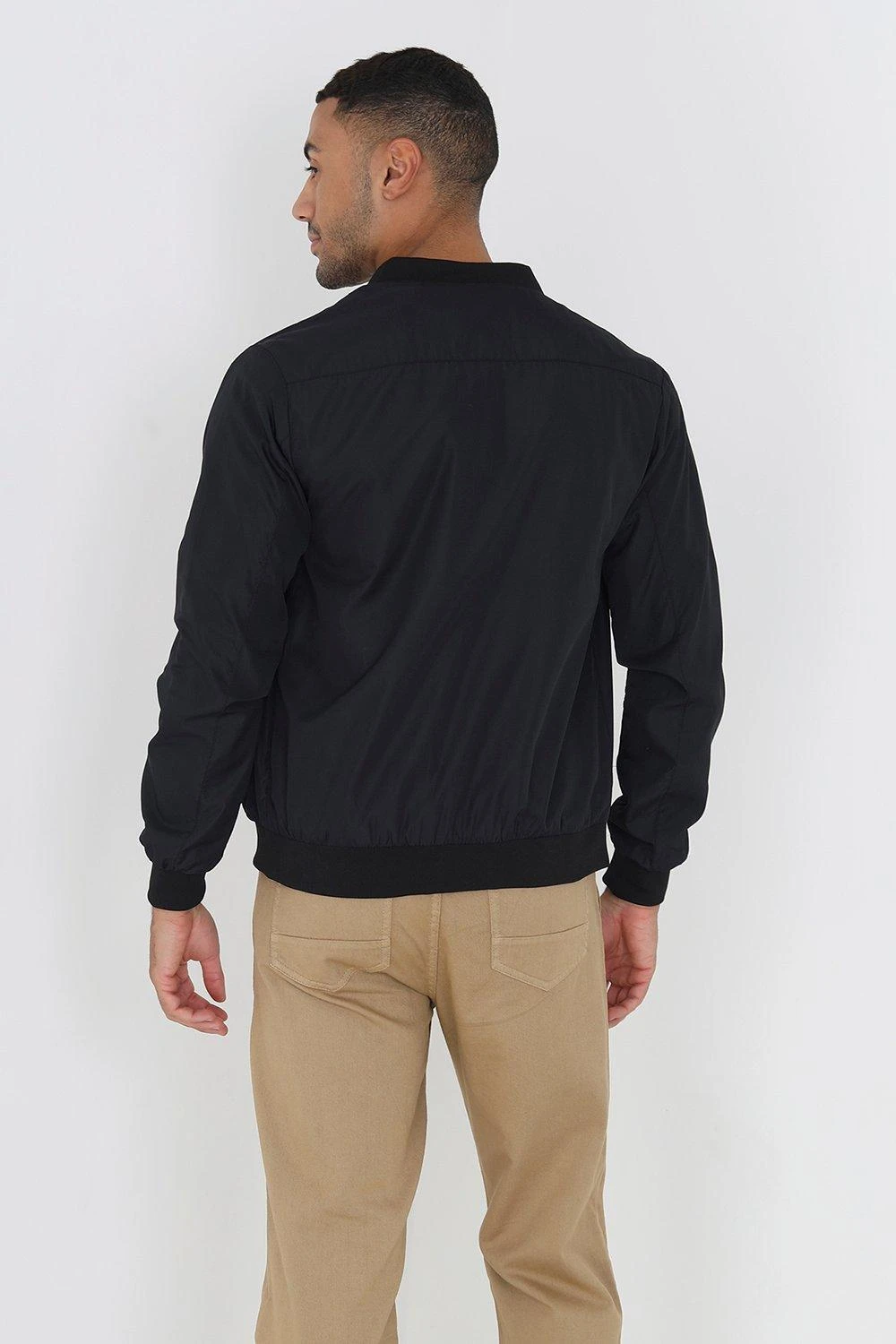 BRAVE SOUL 'Sanjay' Bomber Jacket 4 BRAVE SOUL 'Sanjay' Bomber Jacket - Image 2