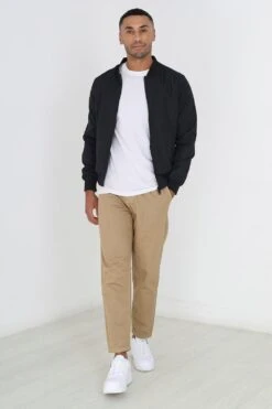 BRAVE SOUL 'Sanjay' Bomber Jacket 7 BRAVE SOUL 'Sanjay' Bomber Jacket -Joe Browns Store m5054072601042 black xl 2