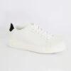 BRAVE SOUL 'Royal' Faux Leather Chunky Sole Lace Up Trainer -Joe Browns Store m5054072927371 white xl