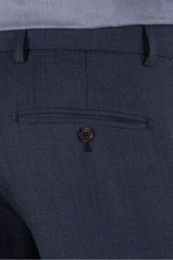 Tonal Check Tailored Fit Suit Trousers -Joe Browns Store m5054195579587 blue xl 2