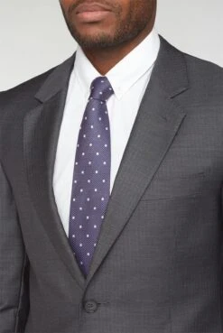 Herringbone Tailored Fit Jacket -Joe Browns Store m5054195623143 grey xl 3