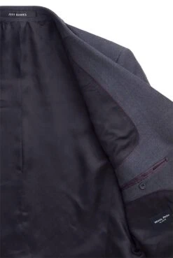 Hopsack Regular Fit Suit Jacket -Joe Browns Store m5054195793280 grey xl 1