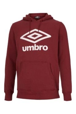 UMBRO Active Style Large Logo Hoodie -Joe Browns Store m5054488574718 red xl 4