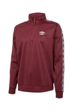 UMBRO Active Style Tricot Half Zip Sweatshirt