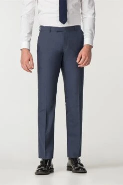 Tonal Puppytooth Tailored Fit Suit Trouser
