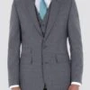 Tonal Check Suit Jacket