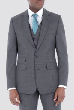 Tonal Check Suit Jacket