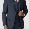 Check Regular Fit Travel Suit Jacket