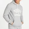 UMBRO Large Logo Hoodie -Joe Browns Store m5054885770577 grey xl