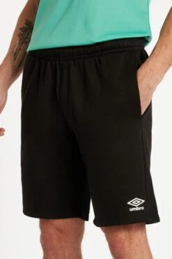 UMBRO Mens Fleece Shorts -Joe Browns Store m5054885771109 black xl 3