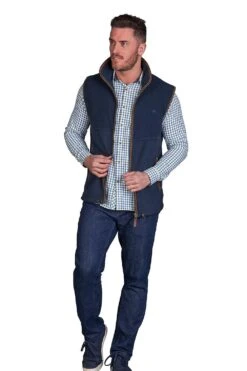 Fleece Gilet -Joe Browns Store m5056292726574 navy xl 3