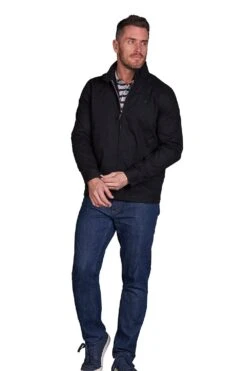 Signature Harrington Jacket -Joe Browns Store m5056292747777 black xl 3