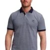 2 Tone Pique Polo -Joe Browns Store m5056292762176 navy xl