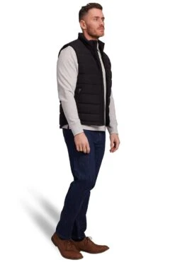 Lightweight Quilted Gilet 11 Lightweight Quilted Gilet -Joe Browns Store m5056292766426 black xl 3