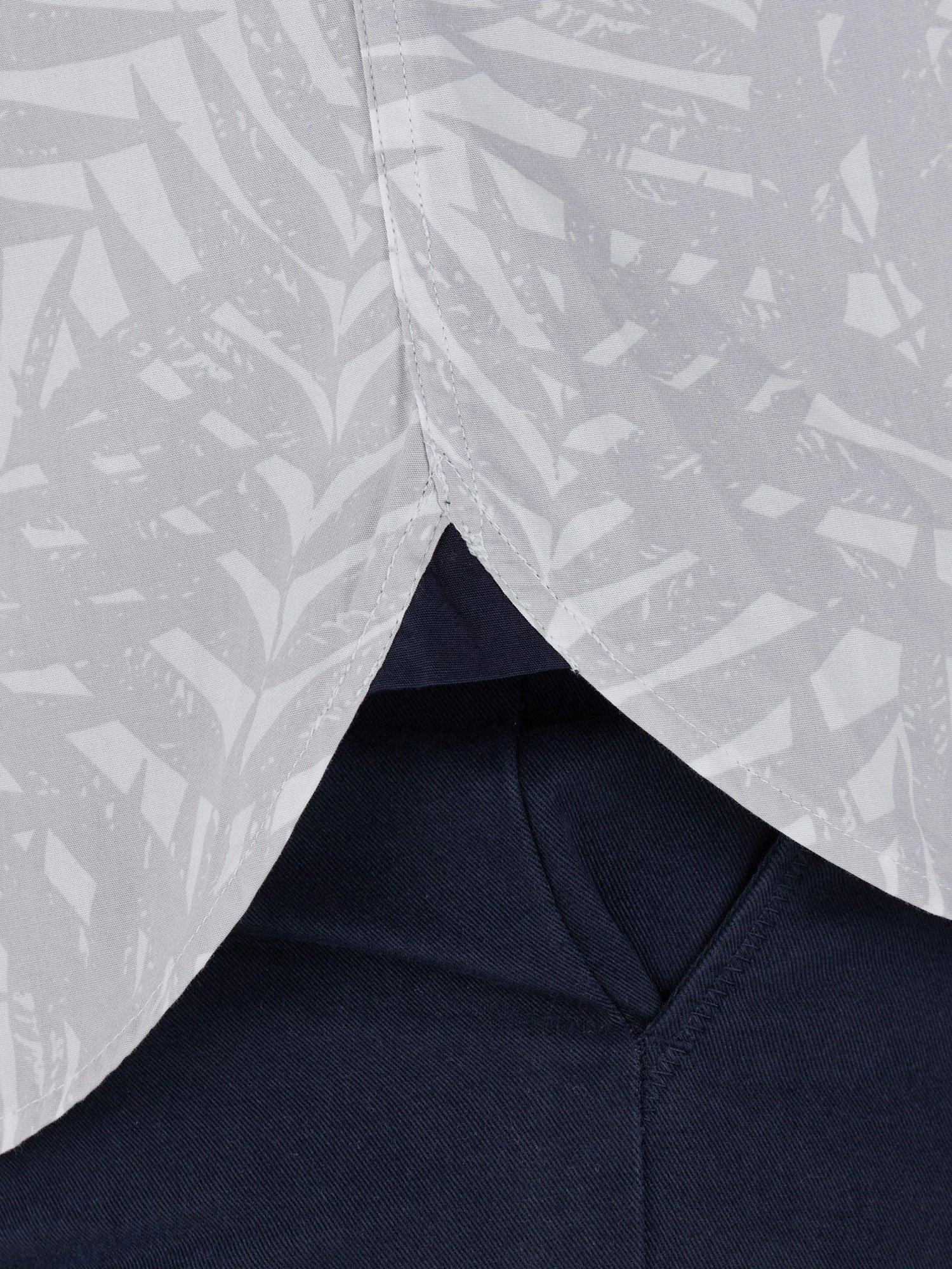 Short Sleeve Palm Tree Poplin Shirt 7 Short Sleeve Palm Tree Poplin Shirt - Image 5