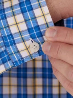 Long Sleeve Large Multi Check Twill Shirt 12 Long Sleeve Large Multi Check Twill Shirt -Joe Browns Store m5056292770782 yellow xl 4