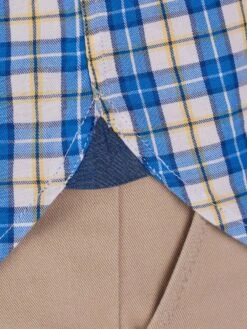 Long Sleeve Large Multi Check Twill Shirt 13 Long Sleeve Large Multi Check Twill Shirt -Joe Browns Store m5056292770782 yellow xl 5