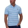 Birdseye Stripe Polo -Joe Browns Store m5056292770898 mid20blue xl