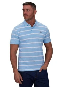 Birdseye Stripe Polo