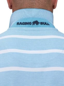 Birdseye Stripe Polo -Joe Browns Store m5056292770898 mid20blue xl 5