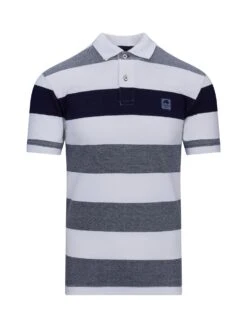 Birdseye Contrast Panel Polo