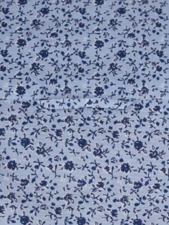 Short Sleeve Flower Bud Print Poplin Shirt -Joe Browns Store m5056292773288 light20blue xl 4