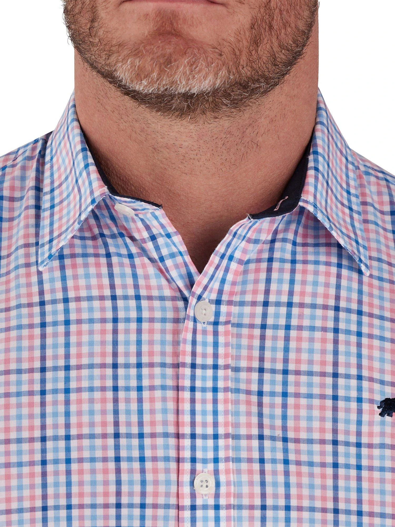 Long Sleeve Gingham Check Multi Shirt 5 Long Sleeve Gingham Check Multi Shirt - Image 3